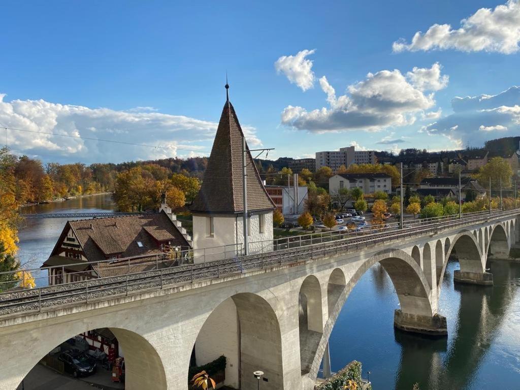 Private Studio Apartment In Bremgarten Luaran gambar